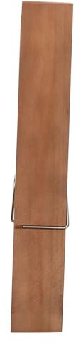 MAGICLULU Wooden Giant Clothespin Bathroom Towel Holder Clip Large Laundry Accessories Towel Rack