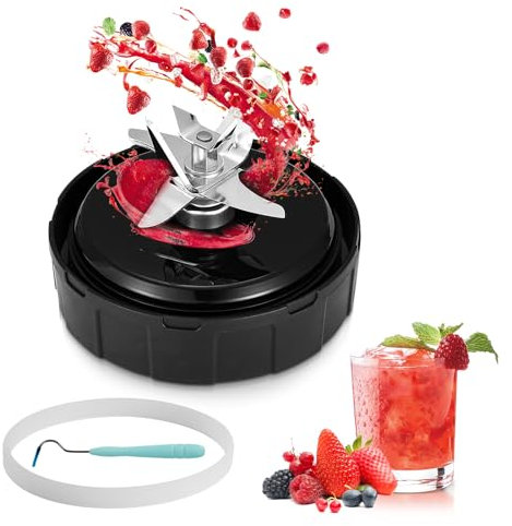 Lame de mélangeur de rechange pour Ninja, lame d'extracteur de jus pour Ninja Foodi Power Blender CO101B, CO351B, SS100, SS100C, SS101, SS101C