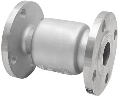 HQDRCY Clapet Anti-Retour Vertical à Bride en Acier Inoxydable H42W-16P 304 Clapet Anti-Retour Clapet Anti-Retour DN15 20 25 32 40 50 65 80 100(316L DN32-16P)