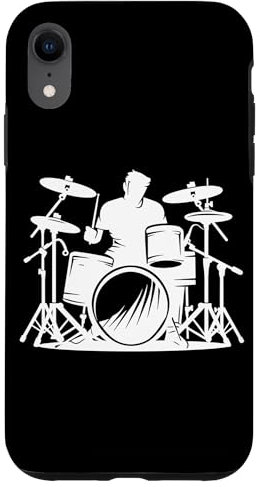 Batterie Sketch Drums Coque pour iPhone XR
