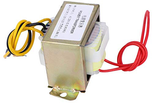 Marhynchus Trasformatore di Potenza, Convertitore, Costruzione in Rame, Conversione di Potenza Efficiente, 30 W AC 220V in Doppia AC 12V, Costruzione in Rame, Efficienza Ottimizzata, Utilizzo (94)