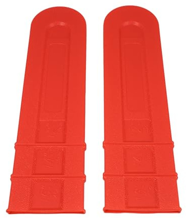 DIYEAH KettensäGenschutzhüLle FüR Schwert Und Kette 2 StüCk | Pe Material, Orange Farbe, FüR Lagerung Und Transport, 2 StüCk Set, 40.60 X 10.00 X 1.50 Cm