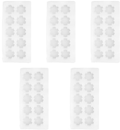 MUCKLILY Set 5 Pezzi Porta Uova in Lana di Perle Epe Bianco Vassoio Antisismico per Uova da Frigorifero Contenitore per Conservazione Domestica di Quaglia