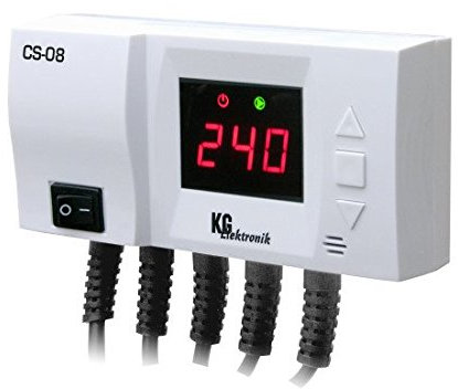 CS-08 Heizkreis- und Warmwasser/Pufferspeicher Regelung