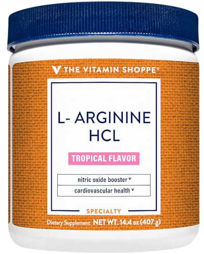 The Vitamin Shoppe L-Arginine - Nitric Oxide Production, Circulation & Exercise Performance Support
