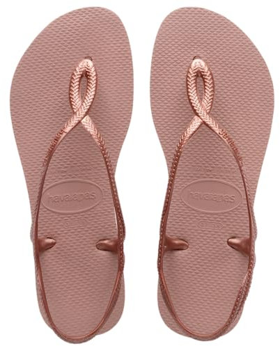 Havaianas Luna, Infradito Donna, Crocus Rose, 41/42 EU