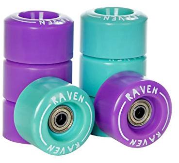 Raven Rollen für Rollschuhe mit Kugellager Abec7