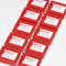 TFC Troll Factory Modelliermasse I Knete für Kinder I Formenbau Plastilin I weich bleibend, rot I 5 kg (10 x 500 g)