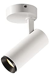 SLV luminaria de superficie de techo NUMINOS® SPOT PHASE S/Foco led, luz de inundación, luminaria de superficie, iluminación de interior / 2700 K 10,42 W 985 lm blanco regulable 36 grados
