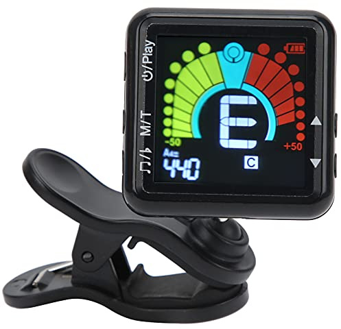 Guitar Tuner Metronom Elektronisch Stimmgerät für Gitarre Bass Ukulele Violine Banjo