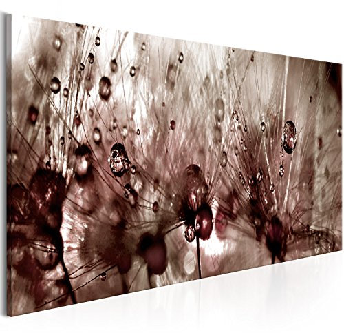 murando - Wandbilder XXL Pusteblume 90x30 cm 1 tlg - Wand Deko Vlies Leinwand Bilder Groß Wanddeko Wohnzimmer Schlafzimmer Kunstdrucke Panoramabild - Blumen Natur Löwenzahn b-B-0253-b-d