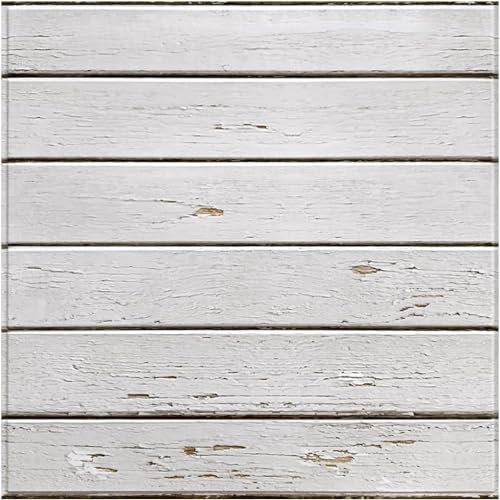 Commomy Pannelli murali 3D legno pannello da parete vintage, 10 pezzi, 30 x 30 cm, legno pannelli per pareti decorativi rivestimento murale in PVC per salotto, camino, camera da letto, cucina