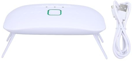 GLOGLOW LED-spiklampa bärbar UV-harts ljuskälla 24 LED-pärlor för nageltork smycketillverkning DIY-hartshantverk
