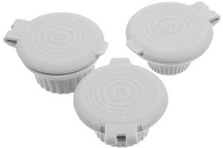 Alipis 3pcs Inverted Bottle Caps Replacement Caps for Bottles Leakproof Design for Shower Gel Lotion Hand Soap Dispenser