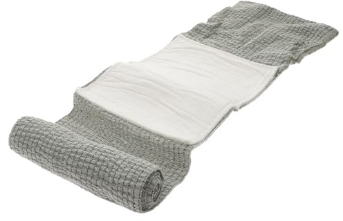 LRXIYODE Emergency Hemostatic Compression 6-inch Sterile Trauma Wound Dressing H-Shaped for Outdoor and Training Use