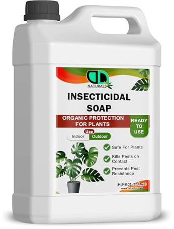 DD Teck 100% Natural Insecticidal Soap – Insecticidal Soap for Plants, Organic & Biodegradable Formula, Kills Aphids, Mites & Thrips, Eco-Friendly & Non-Toxic (2.5 Litre)