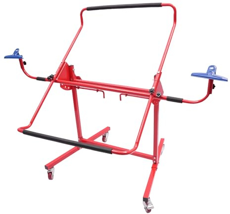 CUBELLIN Bumper Repair Stand Steel Bumper Holder with 90° Rotation & 6 Lockable Positions 100lbs Max. Load Capacity Automotive Bodyshop Repair Stand for Cars