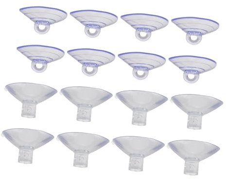 Milisten 16pcs Cat Hammock Suction Cup Window Bed Glass Vacuum Sucker Replacement for Cat Window Rest Perch Hammock