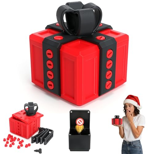 Nervige Geschenkbox Mit Schrauben, 3D-Gedruckt Das Nervige Geschenk