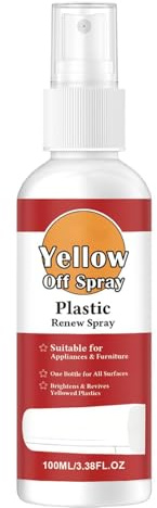 Yellow-Off Spray Pulitore,Lucentezza Ripristinata Duratura - Pulitore per Elettrodomestici Ventilatore Condizionatore Bagno | per Dormitori Principianti