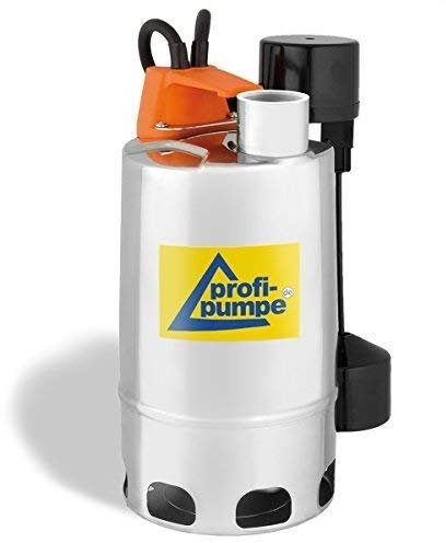 Pompa sommersa per acque sporche ad aspirazione piatta POMPA DI DRENAGGIO POMPA Pompa DRAIN-VORTEX-550-GM GALLEGGIANTE MAGNETICO IN ACCIAIO INOSSIDABILE