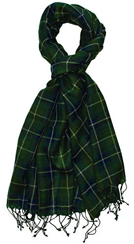Lorenzo Cana Herren Schal Schaltuch 50% Kaschmir 50% Wolle vom Merino-Lamm Wolle Kaschmirschal Gewebt Herrenschal Männerschal