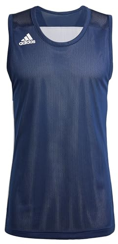 adidas Herren 3G Speed Reversible Jersey, Collegiate Navy / White, L