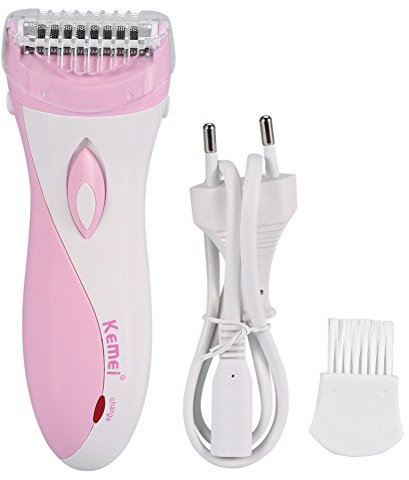 Epilierer für Damen, kabelloses Wet&Dry Epiliergerät mit Achselaufsatz, Bikinizone-Entfernung, langlebiges Ergebnis, Effizienter Haarentfernung