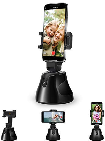 Gosgoly Gimbal Estabilizador Gimbal Movil Gimbal Stabilizer para iPhone Android Smartphone Seguimiento Inteligente de Objetos Faciales Rotación de 360 ​​° Selfie Stick, Soporte para Teléfono