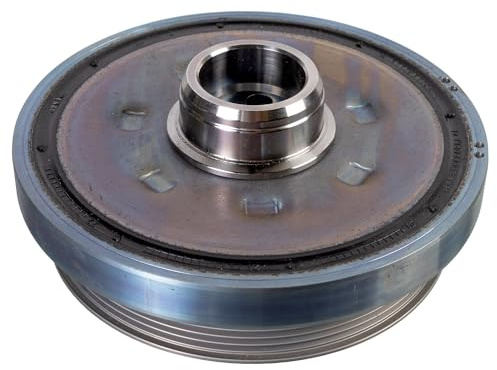 febi bilstein 174290 Riemenscheibe (entkoppelt) für Kurbelwelle, 1 Stück | Kompatibel mit: BMW 3, 3 Touring, 4 Coupe, 6 Gran Turismo