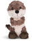 NICI 49150 Kuscheltier Otter Oda 20cm grau schlenkernd-Nachhaltiges Stofftier aus weichem Plüsch, niedliches Plüschtier zum Kuscheln und Spielen, für Kinder & Erwachsene, tolle Geschenkidee