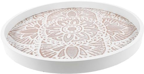 Alipis Sturdy Wood Serving Trays for Tea Snacks Fruit Bread and Desserts Multi-Functional Storage Tray
