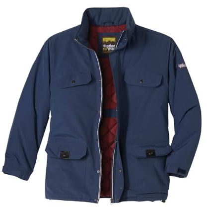 ATLAS FOR MEN - Wattierter Parka mit Vielen Taschen - Warm und Leicht - Verfügbar in großen Größen von M bis 5XL