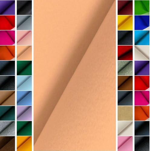 StoffBook hautfarbe stabiler Bastelfilz Taschenfilz Stoff 4mm-100cm für DIY, Bastelprojekte, Dekoration, Kinder, Nähen, Handarbeit, kreative Gestaltung, Geschenkideen, e375
