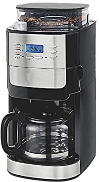CVNIMV Cafeteras Cafetera automática Molinillo Integrado Cafetera eléctrica de Goteo Máquina de Espresso Artículos de Cocina y hogar