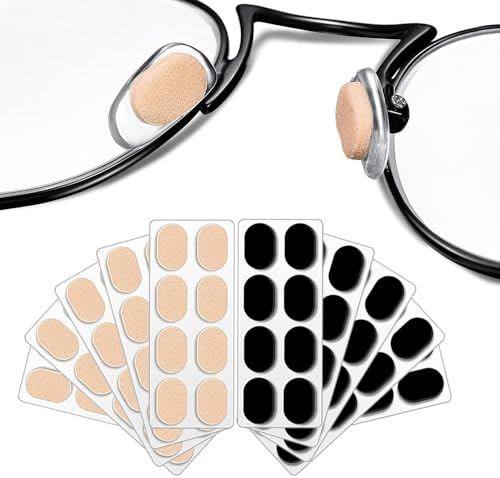 40 Pairs Soft Foam Glasses Nose Pads, Anti-Slip Eyeglass Nose Grips