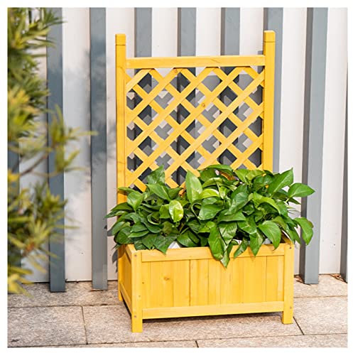Scaffali per scaffali, postazioni di Lavoro, banco da Lavoro per piantagione, Tavolo da Lavoro per invasatura, tavoli da Esterno per Cortile, Patio e Prati. Giallo-46x28,5x80cm
