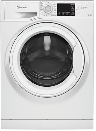 Bauknecht WD Eco Shield 8614 D Waschtrockner, 8 kg Waschen, 6 kg Trocknen, Flecken 40°, Steam Hygiene mit Antivirus, Steam Refresh, Anti-Allergie-Programm, Dynamic Inverter-Motor, Weiß