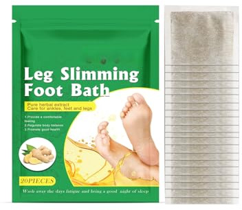 Slimming Foot Soak Packs - Sweat-Enhancing Cold Relief Firming Moisturizing Foot Bath Bags