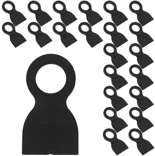 TOYZFRIENDY Connettori di Ricambio per Tende in Plastica 50 Pezzi, Occhielli Resistenti alle Intemperie per Fissaggio Tiranti, Accessori per Gazebo e Tende da Campeggio, per Uso Esterno