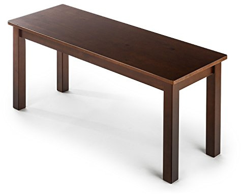 Zinus Juliet Espresso Wood Bench
