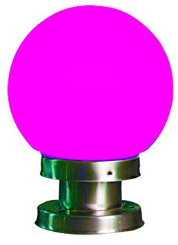 XCXDX Sfera Luminosa Colorata A LED con Telecomando, Lampada Solare A Piantana, Luce da Giardino Impermeabile 40cm