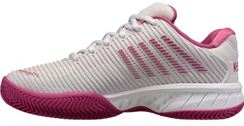 K-Swiss Performance Damen KS TFW Hypercourt EXP 2 HB-NMBSCLD/CACTSFLWR/WHT Tennisschuh, Nimbus Cloud/Cactus Flower/White, 37.5 EU