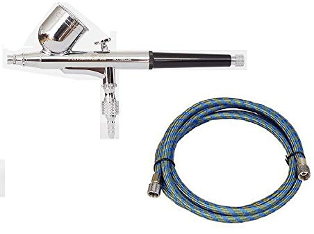 Airbrush Fengda FE-130 0,3 mm mit Gewebe-Luftschlauch Fengda 1,80 m Anschluss 1/8-1/8
