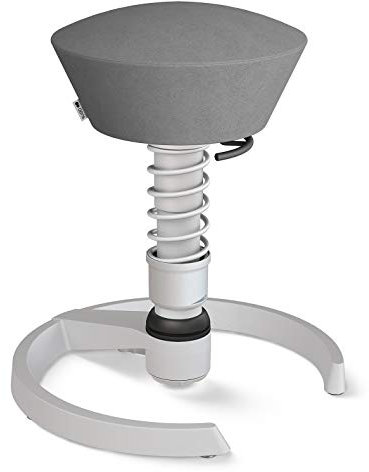 aeris Swopper – Ergonomischer Hocker – Bürohocker höhenverstellbar – Vielseitiger Sitzhocker für einen gesunden Rücken – Bürostuhl ohne Rollen, Feder Standard