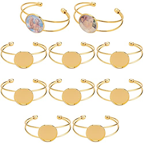 SUNNYCLUE DIY Cabochon Armband Making Kit