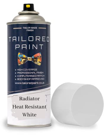 Premium Radiator Aerosol Spray Paint 400ml - Heat Resistant up to 100ºC - Quick Drying & No Primer Required - Exterior Surfaces of Radiators, Hot Water Tanks & More (400ml (1 Pack) Spray, Black Matt)