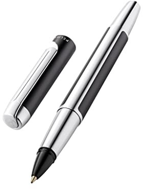 Pelikan Tintenroller Pura R40, Anthrazit, hochwertiger Roller im Geschenk-Etui, 822640
