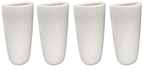 4er Set Luftbefeuchter Keramik Raumbefeuchter 350ml Heizkörper Verdampfer Wasserverdunster Inkl. Duftöl Verdunster für Heizung