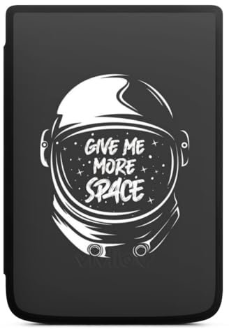 DeinDesign Coque pour liseuse Compatible avec Vivlio Touch HD Plus Etui pour liseuse Protection pour liseuse Citation Astronaute Cosmos